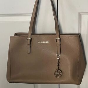 Michael Kors Tan Leather Tote